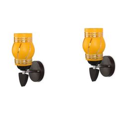 SOMIL Yellow Cylinder Wall Lamps-image-55