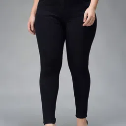 Miss Chase A+ Women Plus Size Skinny Fit High-Rise Jeans-image-23