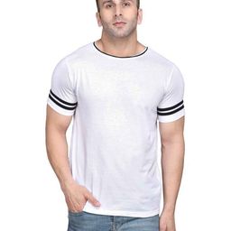 Blisstone Men Striped Round Neck Slim Fit T-shirt-picture-29