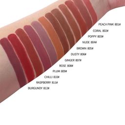 IMAGIC PROfessional Waterproof Matte Bullet Lipstick - Raspberry 811# image 2