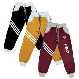 BAESD Boys Pack Of 3 Mid-Rise Joggers-image-81