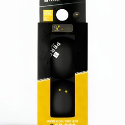 PERFLY By Decathlon Set Of 2 Printed Squash Ball image 5