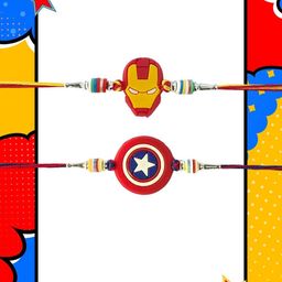 Superhero Rakhi Set kids-image-75