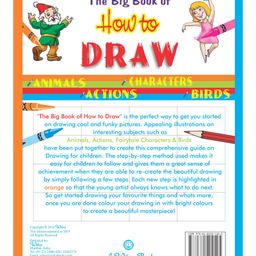 wilco international Big Book Of How To Draw Drawing and Coloring Book - English image 2