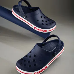 Campus Men Self Design Clogs-14