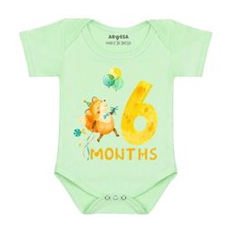 Arvesa 6 Month Baby Printed Bodysuit-image-23