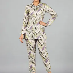 all about you Shirt Collar Printed Shirt & Trouser-picture-45