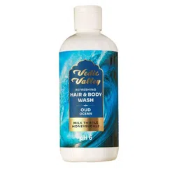Vedic Valley Oud Ocean Milk Thistle Honeysuckle Refreshing Hair & Body Wash - 300ml-21