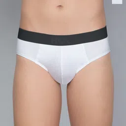 HRX by Hrithik Roshan Pack Of 2 Pure Cotton Basic Briefs HRX_BRF_003_WH/BLK/_2PC-WHITE-image-51