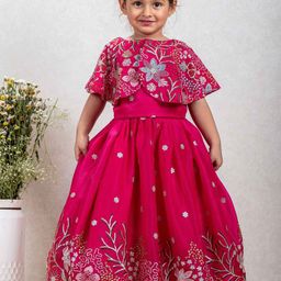 Lagorii Girls Embroidered Ready to Wear Lehenga & Blouse-picture-31