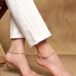 Beenth & Doneth Women Black Anklet-53
