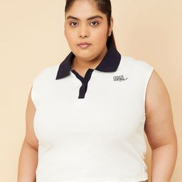 max Polo Collar Cotton T-shirt-image-75