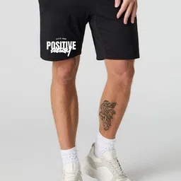 FABSTIEVE Men Typography Printed Regular Fit Low-Rise Cotton Shorts-image-77