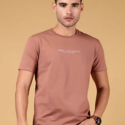 V-Mart Men Typography Printed Round Neck Cotton T-shirt-picture-7
