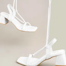 JM Looks Ethnic Block Sandals-picture-40