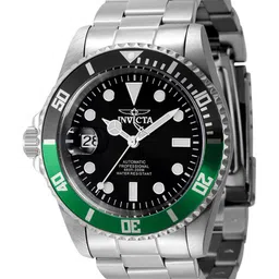 Invicta Men Round Dial & Stainless Steel Straps Analogue Automatic Watch 43975-picture-9