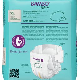 Bambo Nature Large Size Tape Diapers with Wetness Indicator - 24 Pieces image 4