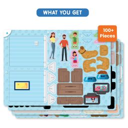 Skillmatics My World Inside The House Building Toy Playset - Multicolor image 4