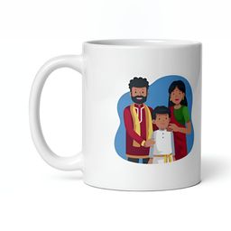 Mr UVD Multi-Coloured Ceramic Cup-image-93
