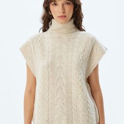 Koton Women Cable Knit Pullover-picture-4