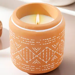 UMAI Brown 1 pieces Jar Candle-38