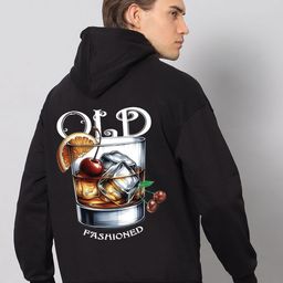 Besick Men Graphic Printed Hooded Cotton Pullover Sweatshirt-picture-17