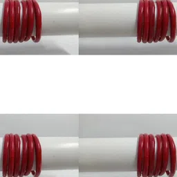 1ST TIME Set Of 40 Red Alloy Bangles-picture-3