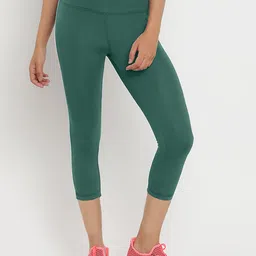 Wearjukebox Women Dry-Fit Striped Gym Tights-picture-36