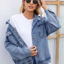 StyleCast Women Denim Jacket with Embroidered-33