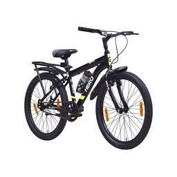 Hero Black Rove IC 24T MTB Bike Single Speed Inbuilt Carrier Mountain Bike-0