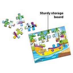 Wondrbox Means of Transport Jigsaw Puzzle Set of 4 - 12 Pieces Each image 5