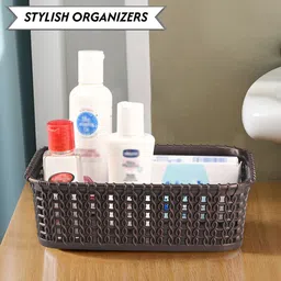 Kuber Industries Brown Set of 6 Regular Multi-Utility Organisers image 5