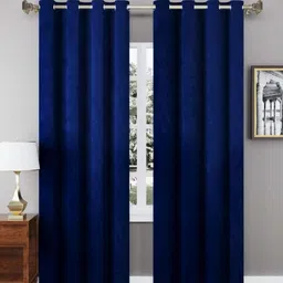Aura Blue Window Curtain-image-87