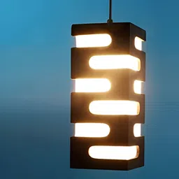 GAUVIK Black Ceiling Lamp-3