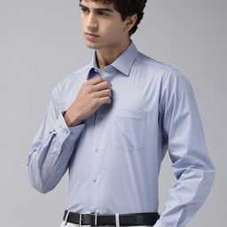 Van Heusen Custom Fit Geometric Printed Formal Shirt-picture-11