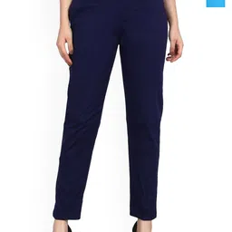 MIXFIT Women Pack of 2 Regular Fit Low-Rise Trousers-picture-48