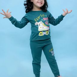 CHANDRIKA Girls Green Clothing Set-image-20