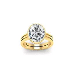 GenZcomplex Gold-Plated Alloy Zircon Finger Ring-image-97