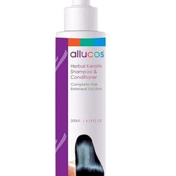 ALLUCOS Herbal Keratin Shampoo & Conditioner With Hydrolyzed Keratin - 200 ml-44