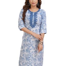 Meher Impex Women Floral Embroidered Straight Ready to Wear Kurta-62