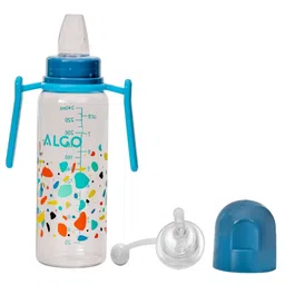 Adore Twister Handle 2 in 1 Baby Silicon Spout & Straw Sipper with Gravity Ball-250ml-10