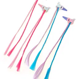 Accessorize Set of 4 Girls Embellished Tic Tac Hair Clip-99