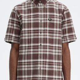 Fred Perry Men Tartan Checks Opaque Checked Casual Shirt-image-97