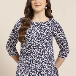 HERE&NOW Floral Printed Kurti-picture-50