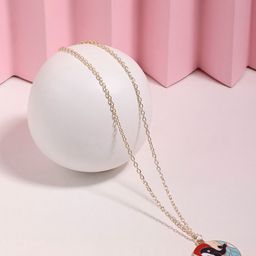Zaveri Pearls Gold Plated Enamelled Necklace-image-61