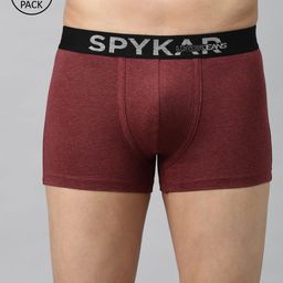UnderJeans by Spykar Men Pack of 2 Solid Trunks 8907966432055-picture-43