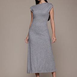 MANGO Sheath Midi Dress-image-57