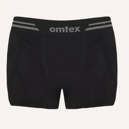 Omtex Men Black Solid Trunk Smls-Shrt-Blk-2XL-P2 image 4