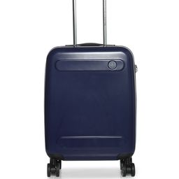United Colors of Benetton Unisex Navy Blue Trolley Suitcase-image-19