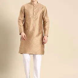 Anouk Men Ethnic Motifs Printed Regular Kurta with Pyjamas image 2